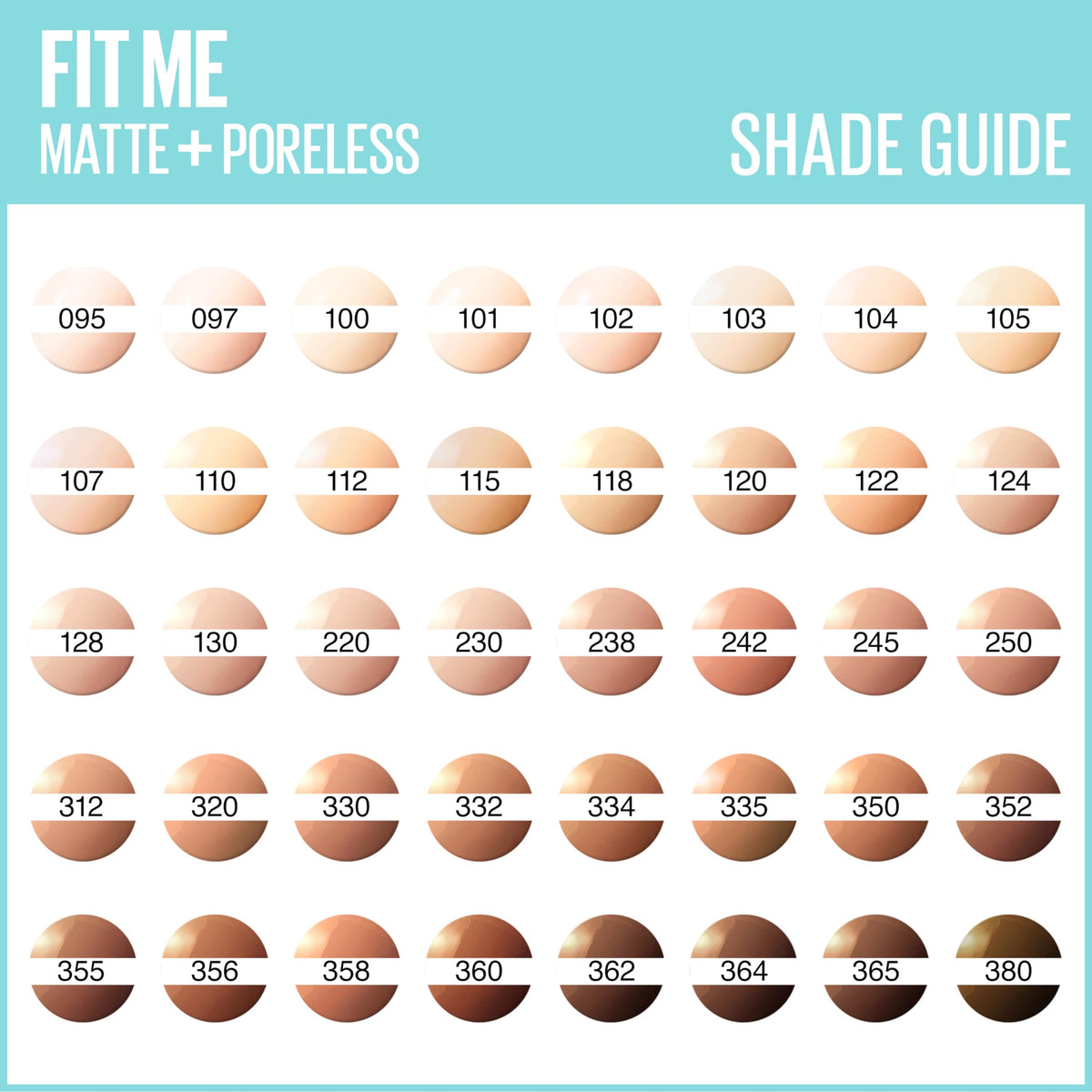 MAYBELLINE Fit Me Foundation in makeup setting