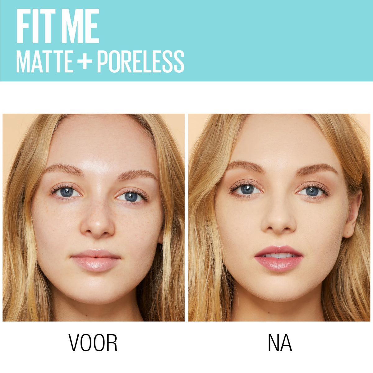 MAYBELLINE Fit Me Foundation texture on skin