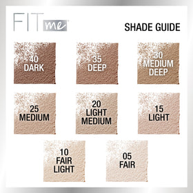 MAYBELLINE Fit Me Loose Setting Powder Fair Light texture close-up