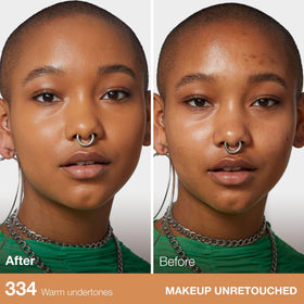 MAYBELLINE Fit Me Matte Foundation texture on skin