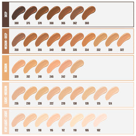 MAYBELLINE Fit Me Matte + Poreless Foundation application with makeup brush