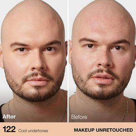 MAYBELLINE Fit Me Matte + Poreless Foundation Creamy Beige with applicator