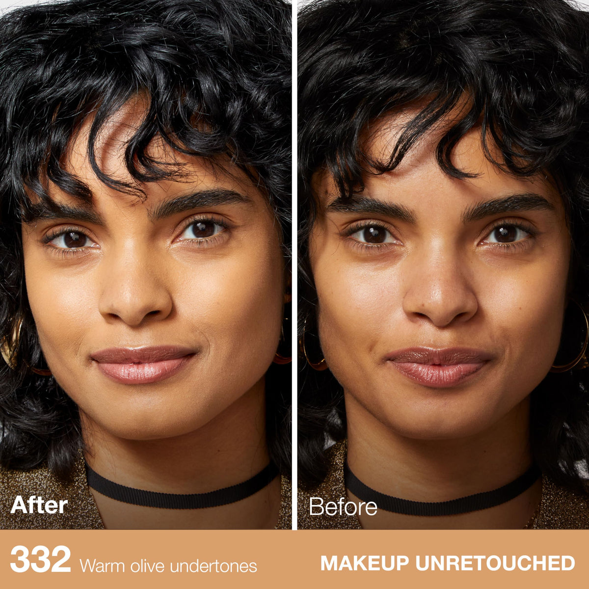 MAYBELLINE Fit Me Matte + Poreless Foundation Golden Caramel side view