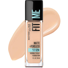 MAYBELLINE Fit Me Matte + Poreless Foundation in Nude Beige front view