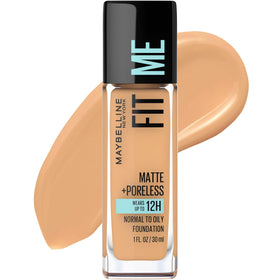 MAYBELLINE Fit Me Matte + Poreless Foundation in Sun Beige front view