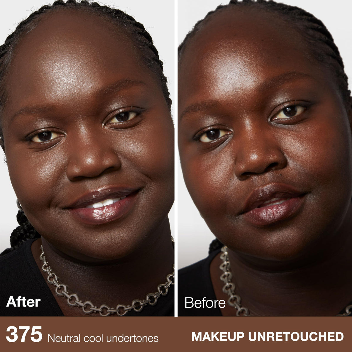 MAYBELLINE Fit Me Matte + Poreless Foundation Java swatch on skin