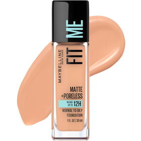 MAYBELLINE Fit Me Matte + Poreless Foundation Light Honey front view