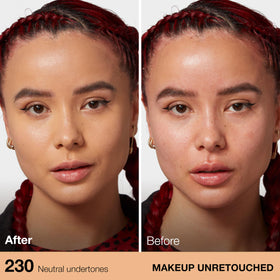 MAYBELLINE Fit Me Matte + Poreless Foundation Natural Buff back view