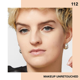 MAYBELLINE Fit Me Matte + Poreless Foundation Natural Ivory with other makeup products