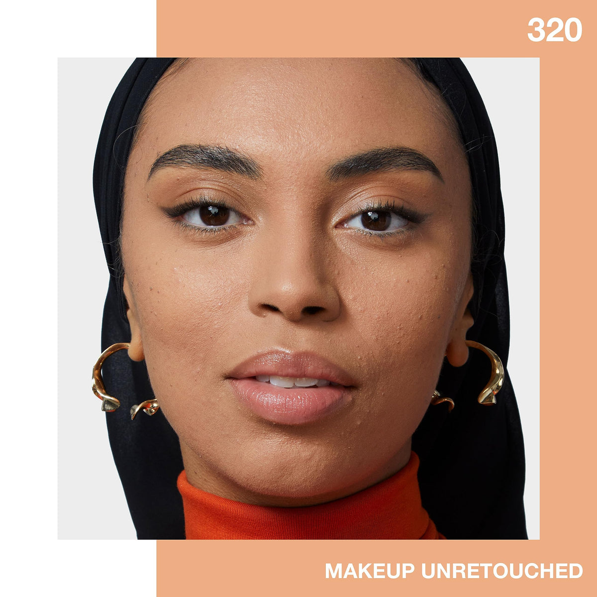 MAYBELLINE Fit Me Matte + Poreless Foundation Natural Tan with makeup tools