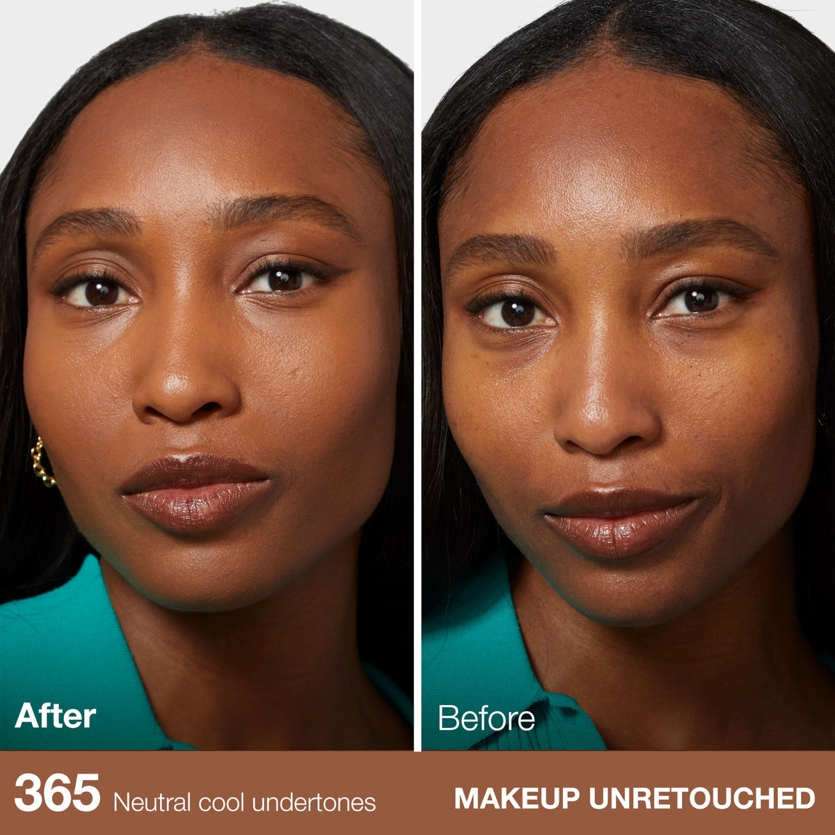 MAYBELLINE Fit Me Matte + Poreless Foundation Nutmeg with applicator