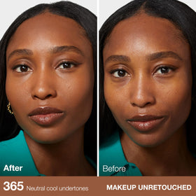 MAYBELLINE Fit Me Matte + Poreless Foundation Nutmeg with applicator