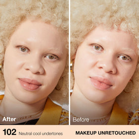 Maybelline Fit Me Matte + Poreless Foundation texture on skin