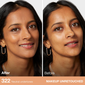 MAYBELLINE Fit Me Matte + Poreless Foundation Warm Honey bottle side view
