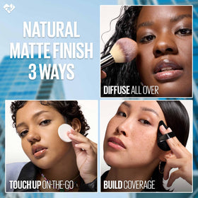 MAYBELLINE Fit Me Matte + Poreless Powder Classic Ivory with other Maybelline products