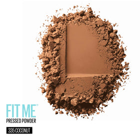MAYBELLINE Fit Me Matte + Poreless Powder Coconut with compact open