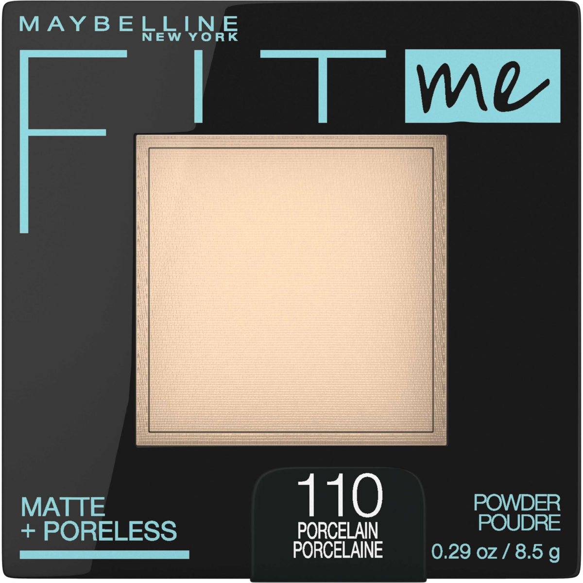 MAYBELLINE Fit Me Matte + Poreless Powder in Porcelain front view