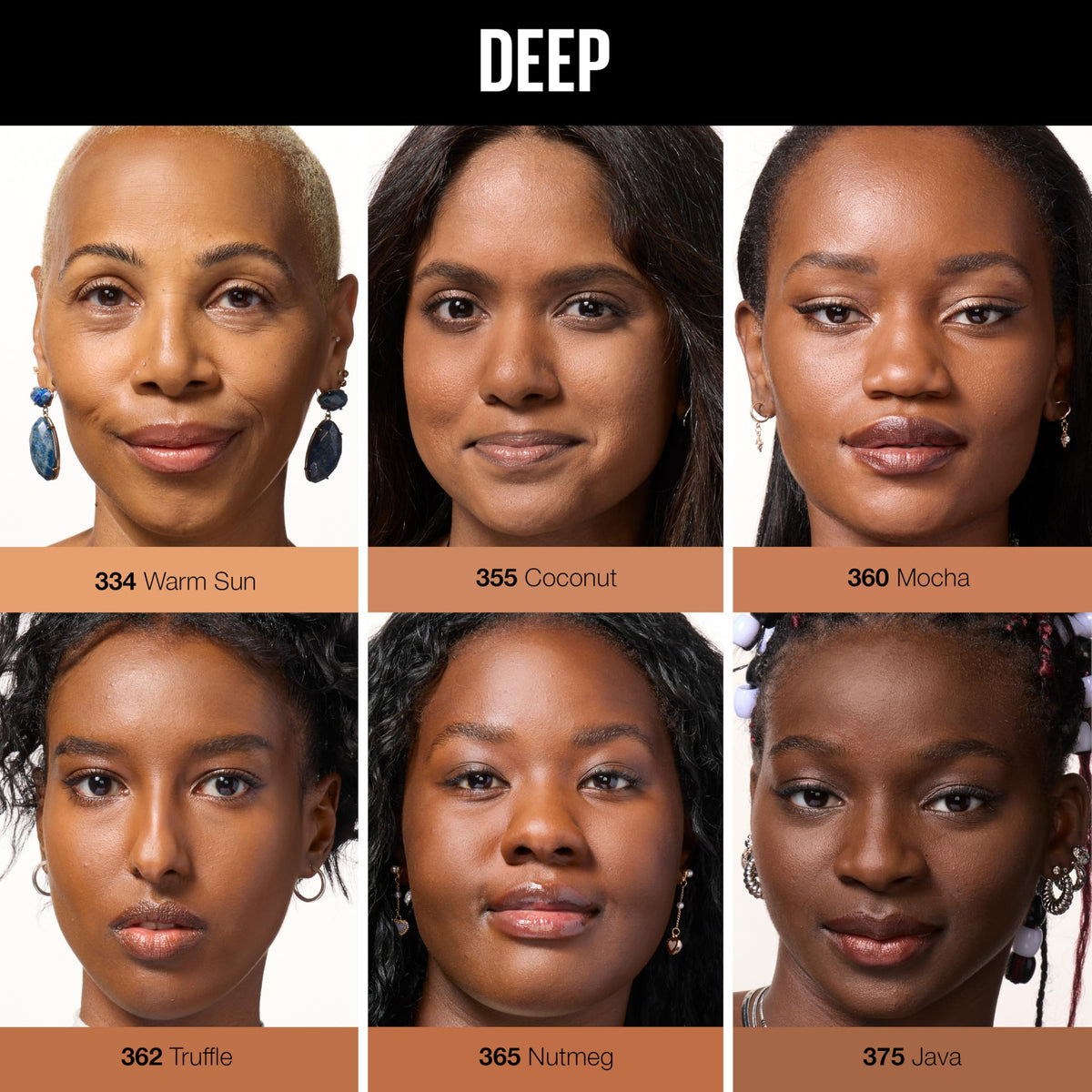 MAYBELLINE Fit Me Matte + Poreless Powder on skin swatch