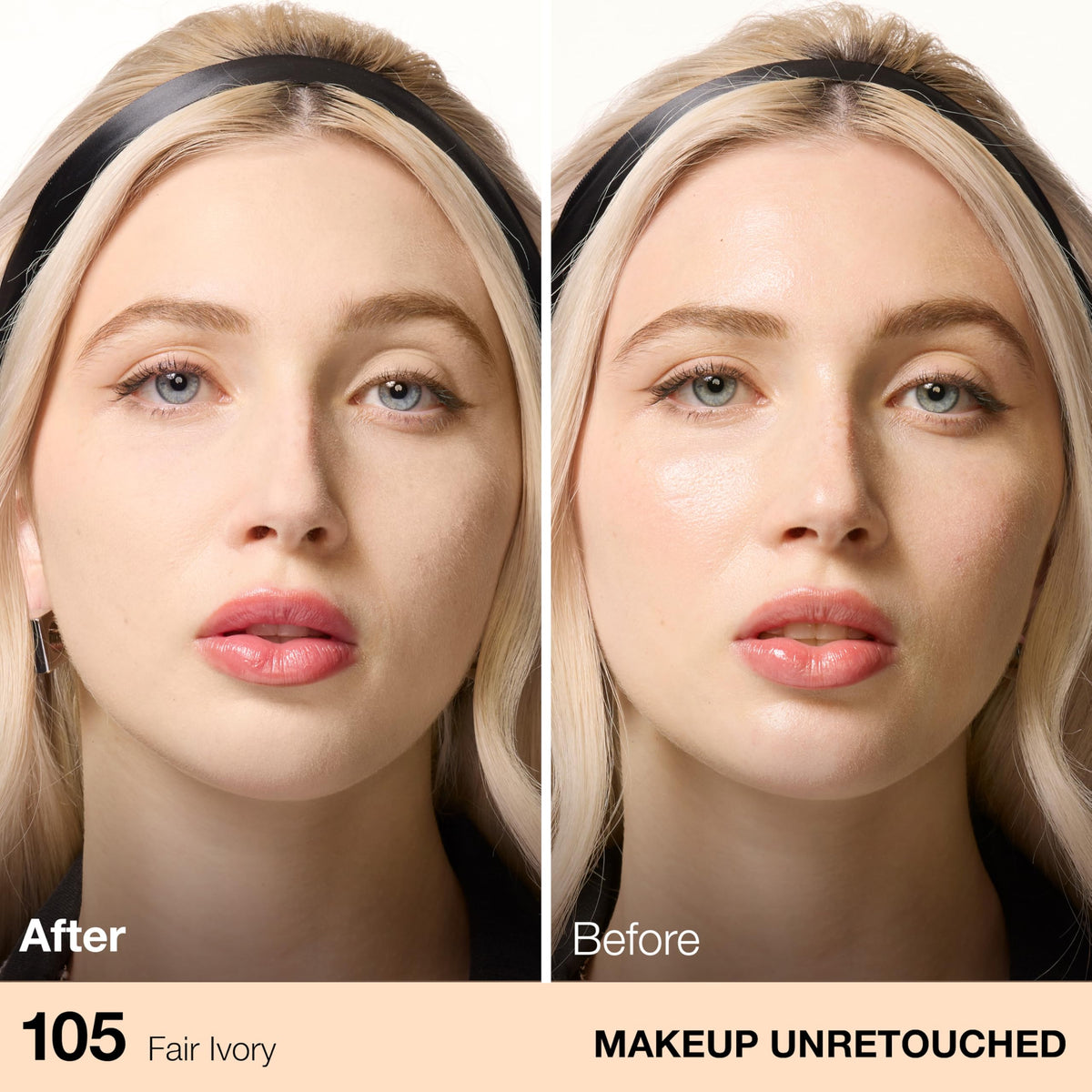 MAYBELLINE Fit Me Matte + Poreless Powder showing texture
