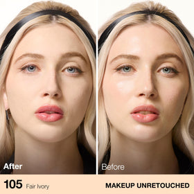 MAYBELLINE Fit Me Matte + Poreless Powder showing texture