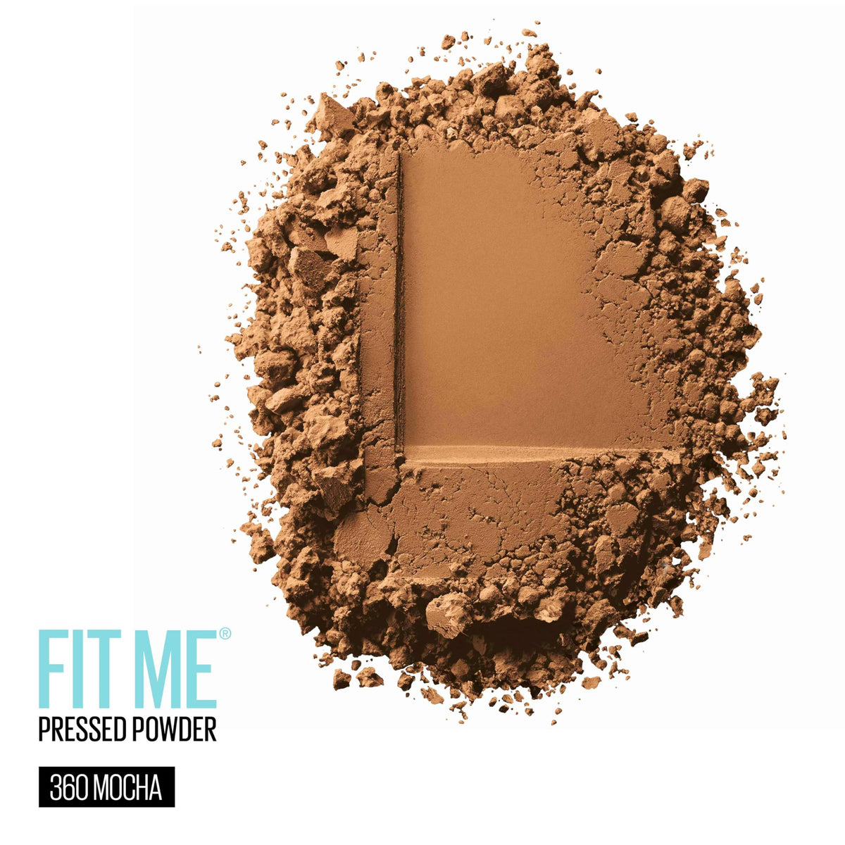MAYBELLINE Fit Me Powder compact opened showing powder
