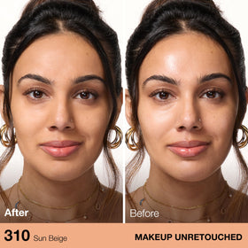 MAYBELLINE Fit Me Powder showing texture on skin