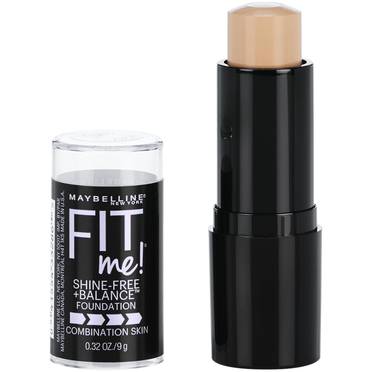 MAYBELLINE Fit Me Shine-Free Foundation Stick in Ivory front view