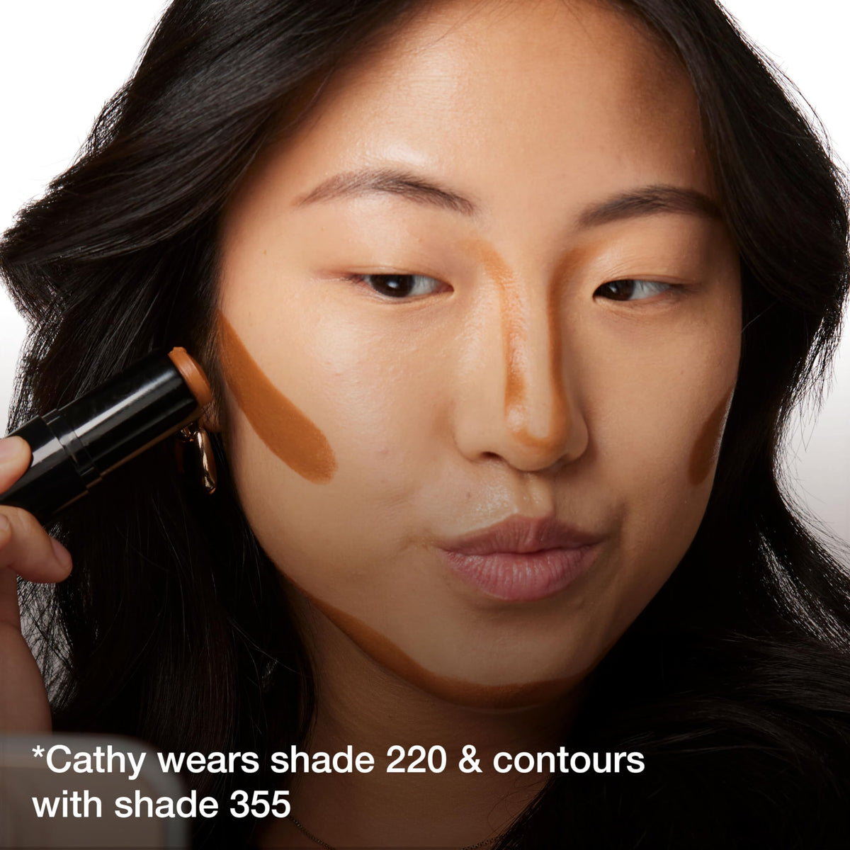 MAYBELLINE Fit Me Shine-Free Foundation Stick with other makeup products