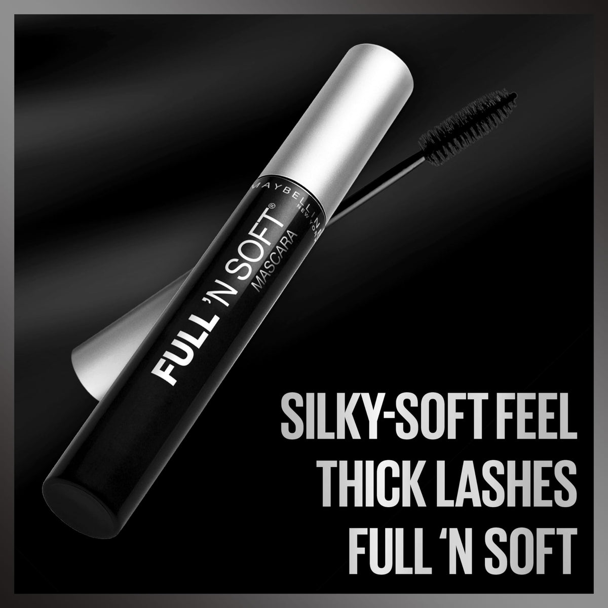 MAYBELLINE Full 'N Soft Waterproof Mascara packaging