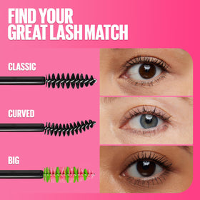 MAYBELLINE Great Lash Clear Mascara with eyebrow application