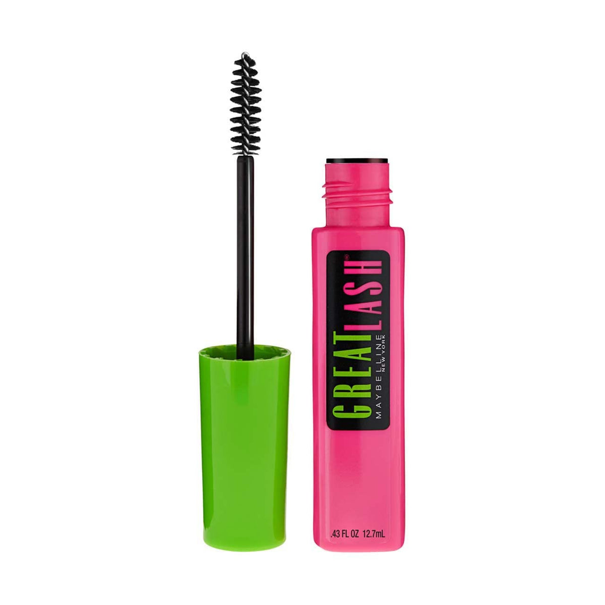 MAYBELLINE Great Lash Mascara Very Black pack of 4 front view