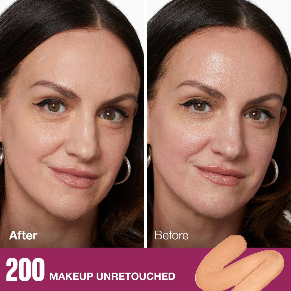 MAYBELLINE Instant Age Rewind Eraser Foundation showing creamy natural shade