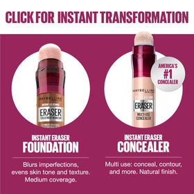 MAYBELLINE Instant Age Rewind Foundation texture close-up