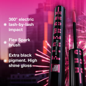 MAYBELLINE Lash Sensational Firework Mascara Electro Black on vanity