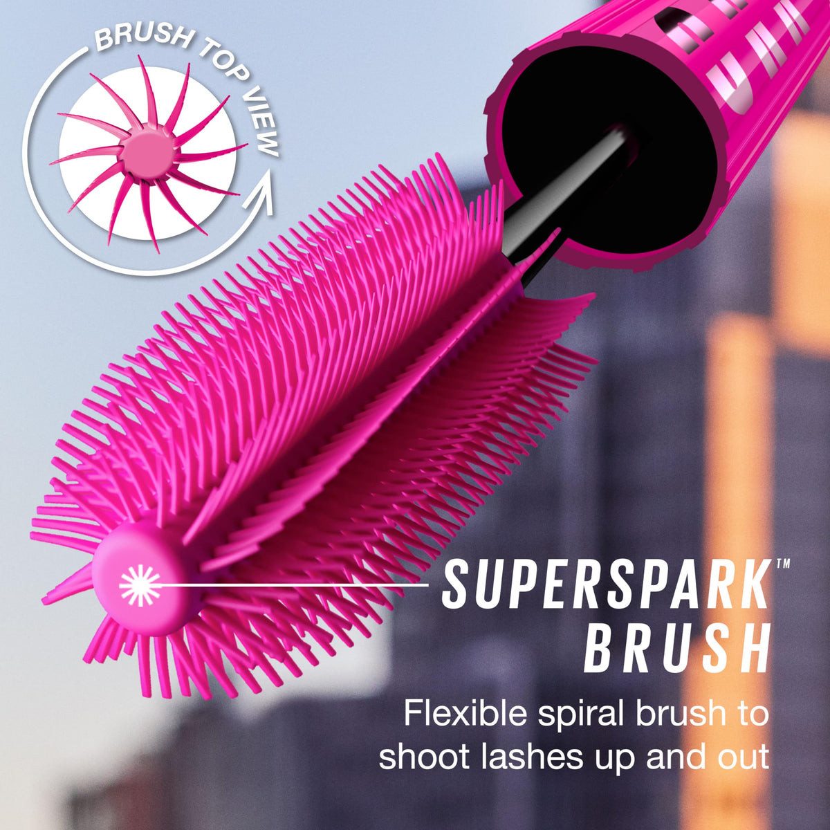 MAYBELLINE Lash Sensational Firework Mascara on a makeup table