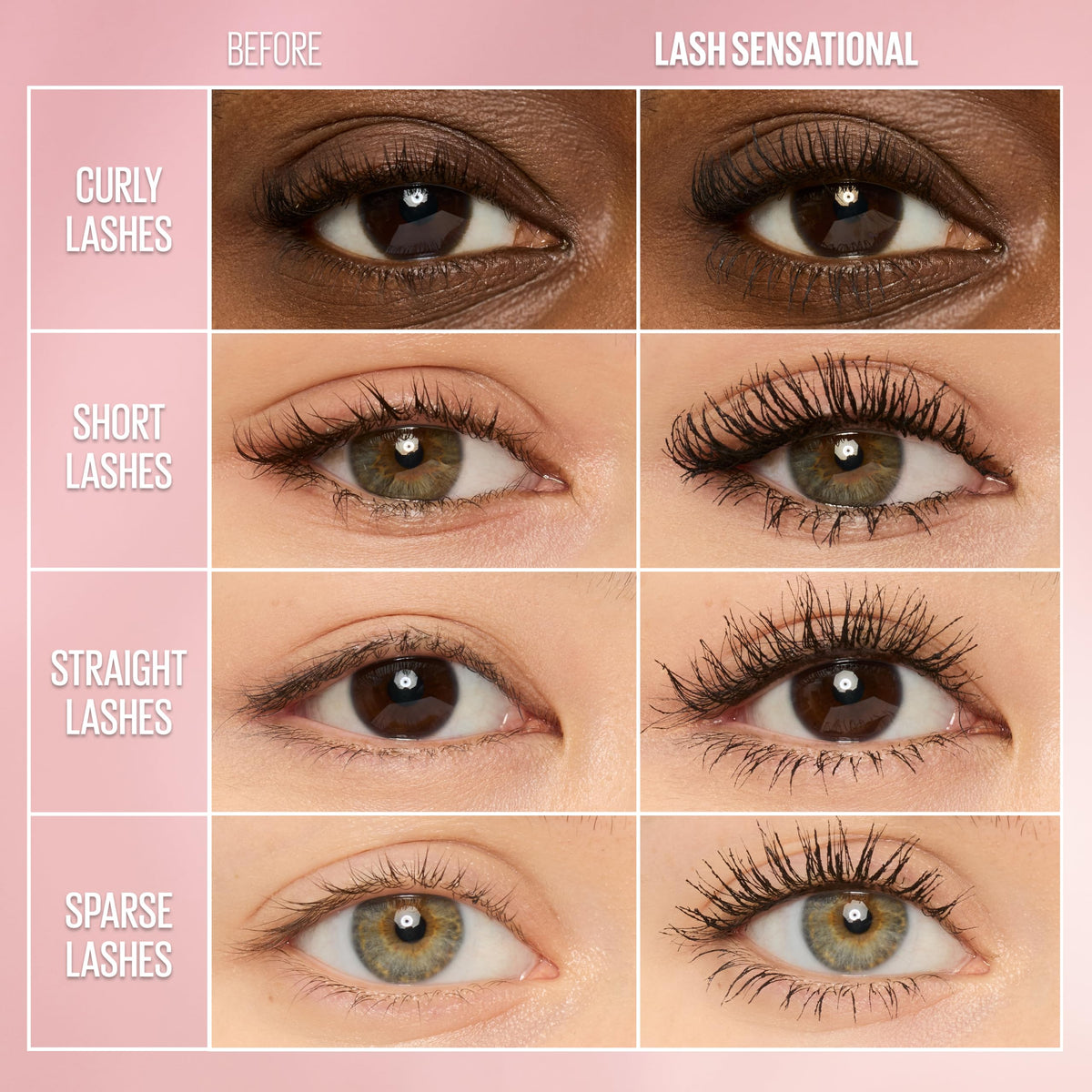 MAYBELLINE Lash Sensational Mascara packaging with product details