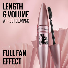 MAYBELLINE Lash Sensational Mascara showing the applicator brush
