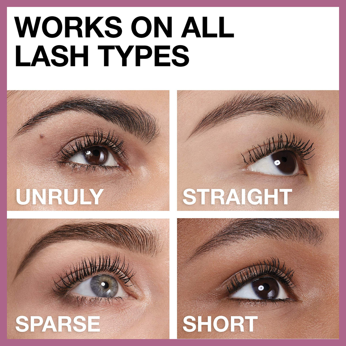 MAYBELLINE Lash Sensational Mascara with other MAYBELLINE eye products