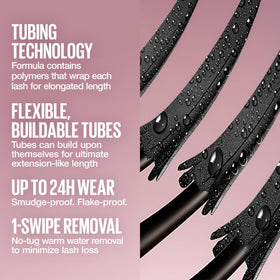 MAYBELLINE Lash Sensational Sky Tubes Mascara on vanity