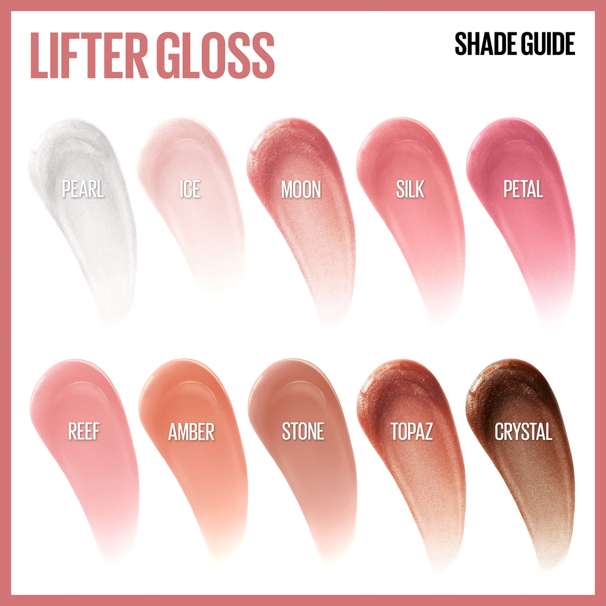 MAYBELLINE Lifter Gloss Lip Gloss 011 Brass swatch on skin