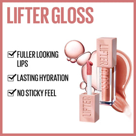 MAYBELLINE Lifter Gloss Lip Gloss 011 Brass XL wand close-up