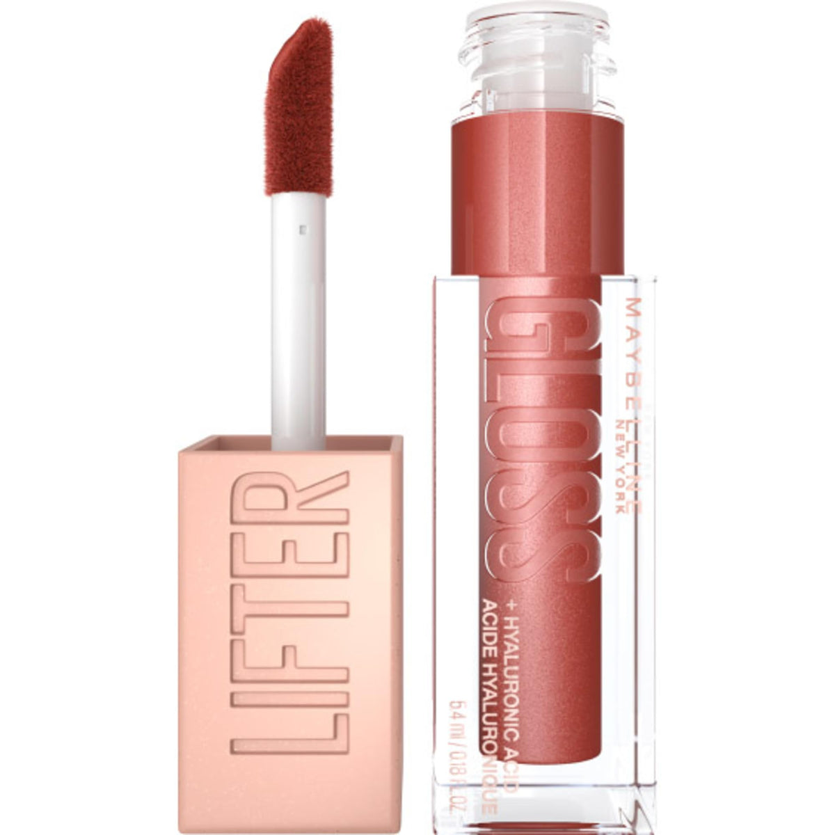 MAYBELLINE Lifter Gloss Rust front view with high shine finish