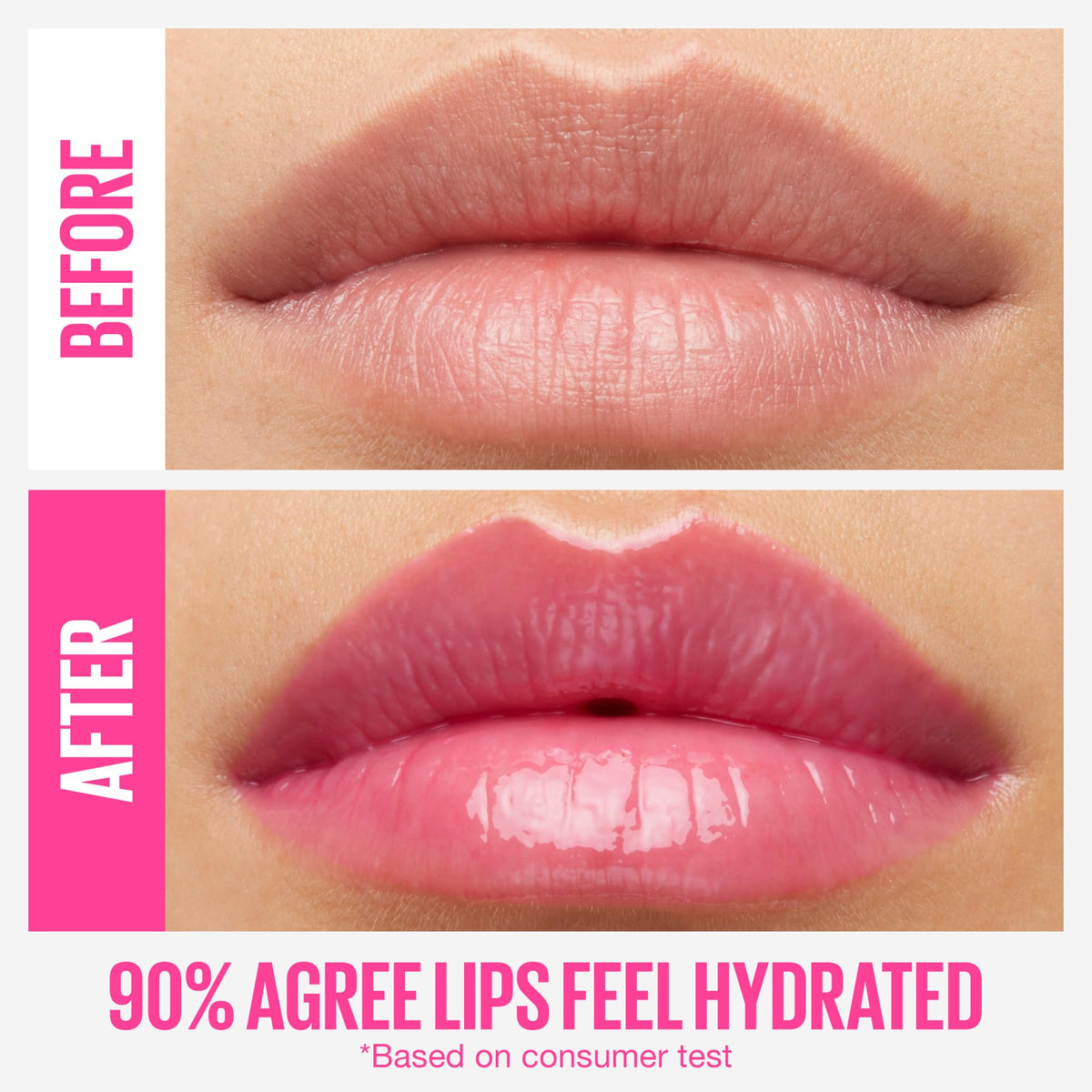 MAYBELLINE Lifter Gloss Rust texture on hand