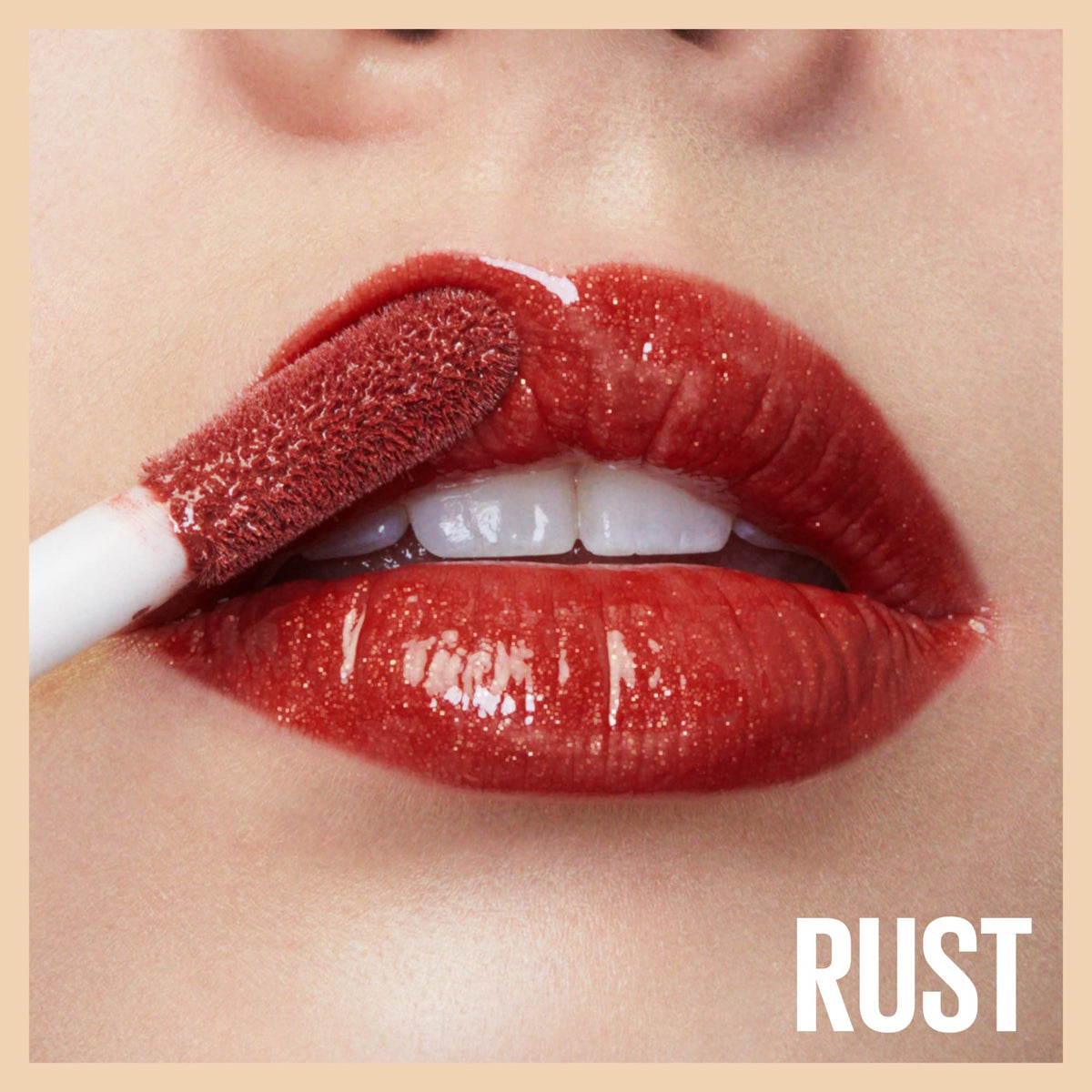 MAYBELLINE Lifter Gloss Rust XL wand close-up