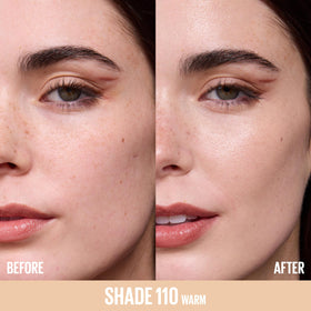 MAYBELLINE Lifter Plump & Glow Foundation 110 back view