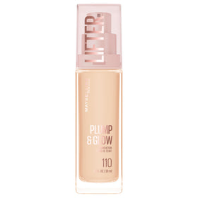 MAYBELLINE Lifter Plump & Glow Foundation 110 front view