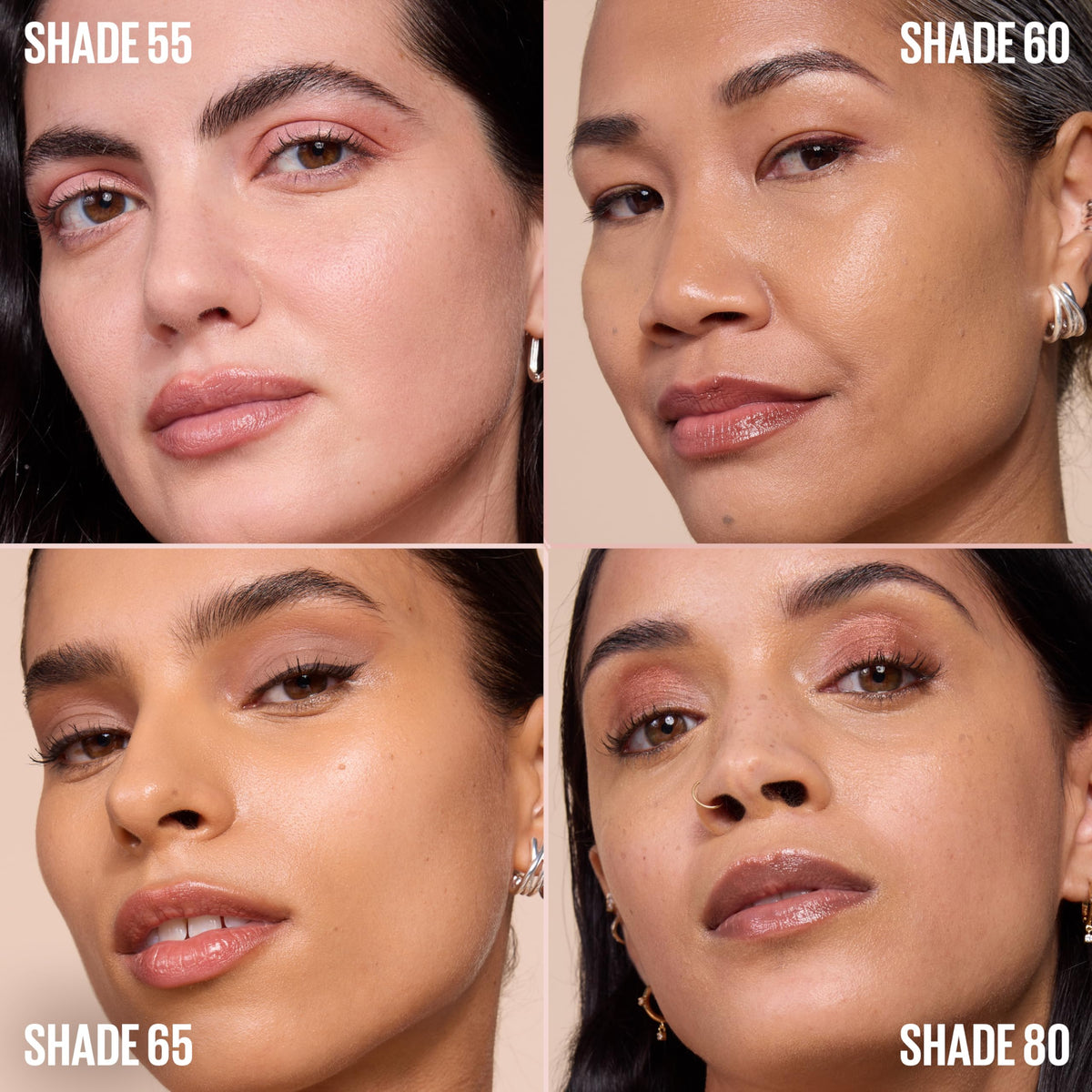 MAYBELLINE Lifter Serum Concealer 55 on model's under-eye