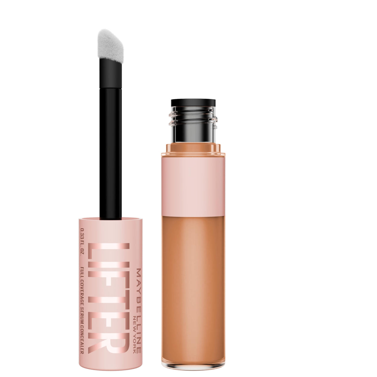 MAYBELLINE Lifter Serum Concealer front view with applicator