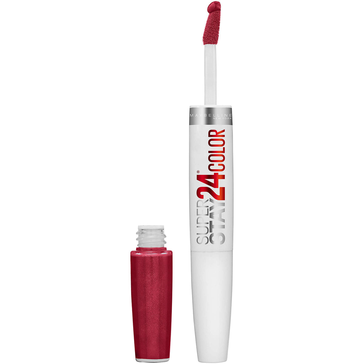 MAYBELLINE Super Stay 24 Liquid Lipstick All Day Cherry front view