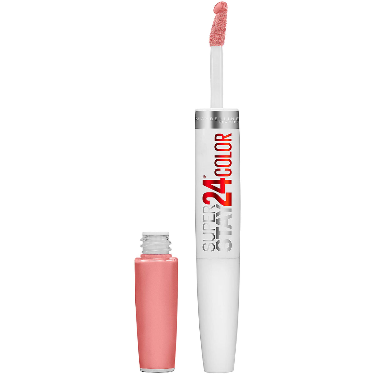 MAYBELLINE Super Stay 24 Liquid Lipstick All Night Apricot front view